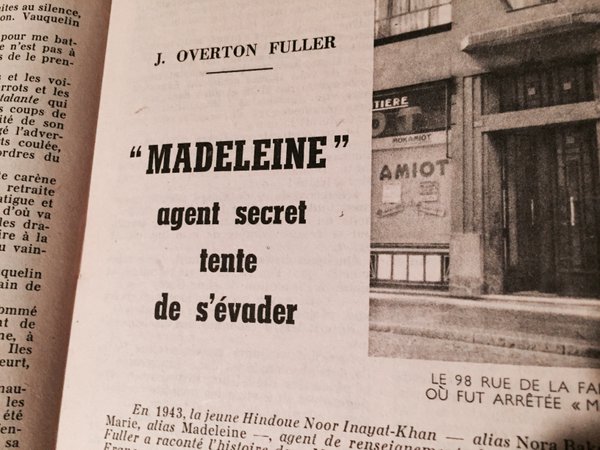 Et puis cet article dans un numéro d'Historia #Madeleineproject https://t.co/lBOQ8T2nhg